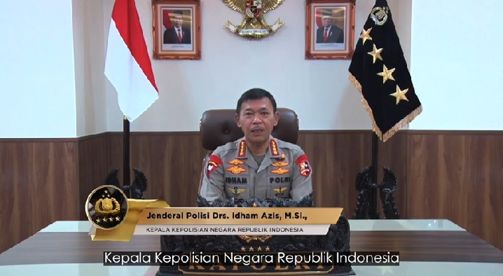 Ucapan Hari Bhayangkara ke 74 Dari Jenderal Polisi Idham Azis 
